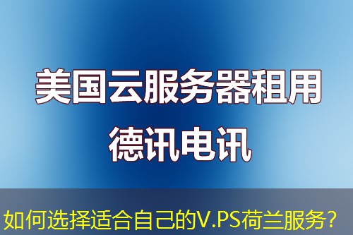 如何選擇適合自己的V.PS荷蘭服務(wù)？