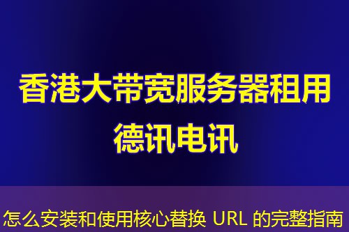 怎么安裝和使用核心替換 URL 的完整指南