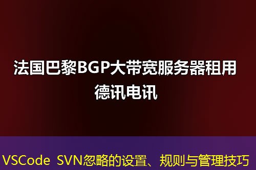 VSCode SVN忽略的設(shè)置、規(guī)則與管理技巧